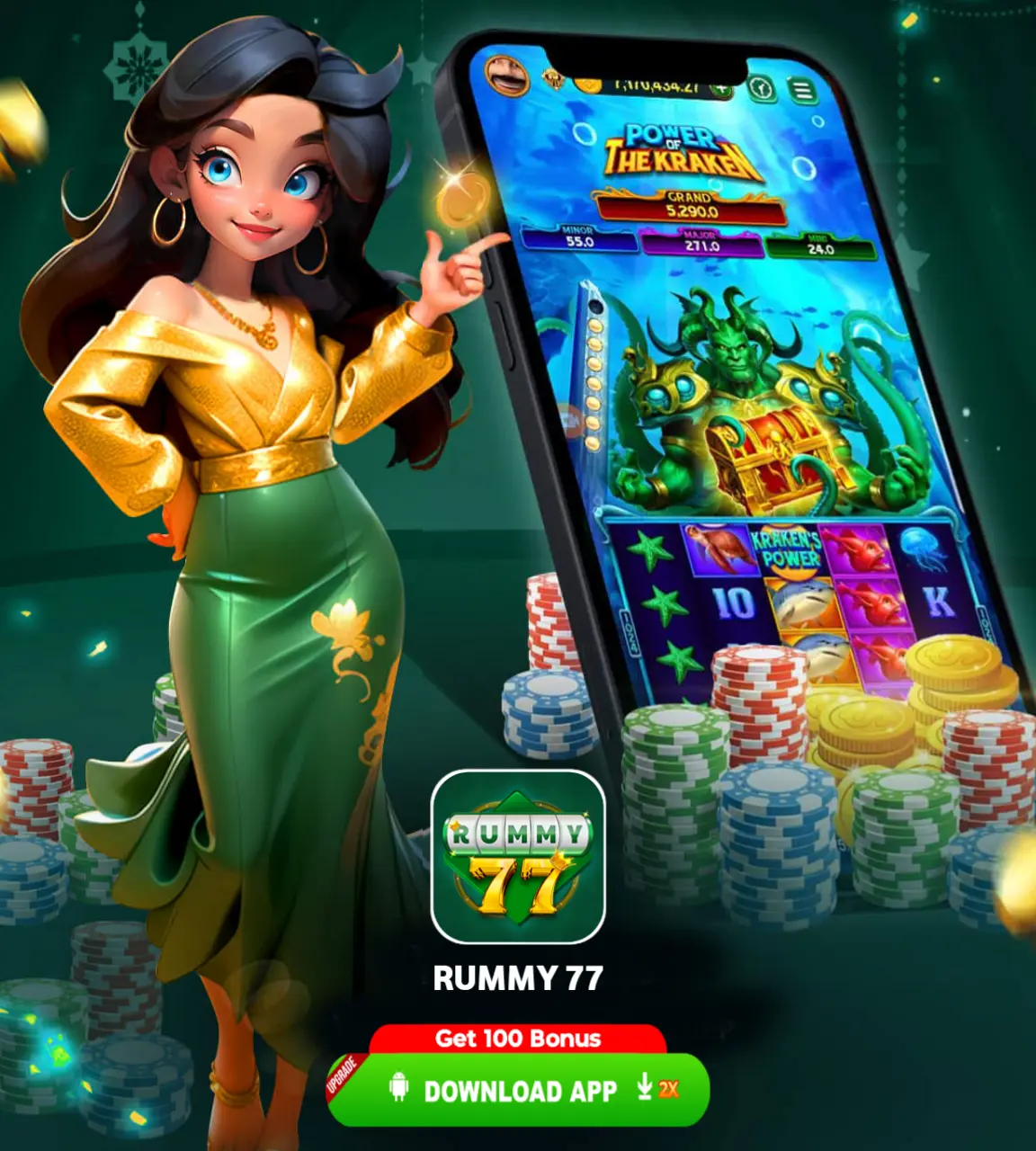 Rummy 77 Apk Banner